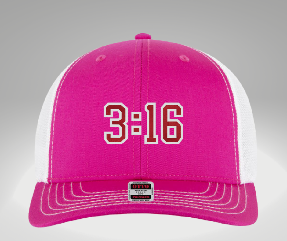 3:16 Trucker hat