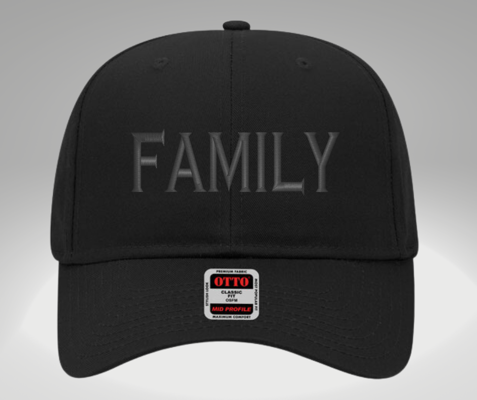 Family Name Embroidered Hat