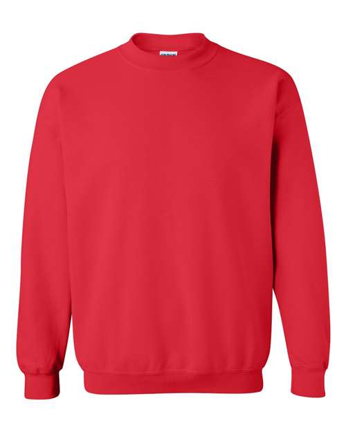 CREWNECK SWEATSHIRT w/ Logo Red