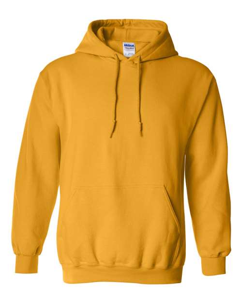 GILDAN® HEAVYWEIGHT BLEND ADULT HOODED SWEAT With Logo Gold