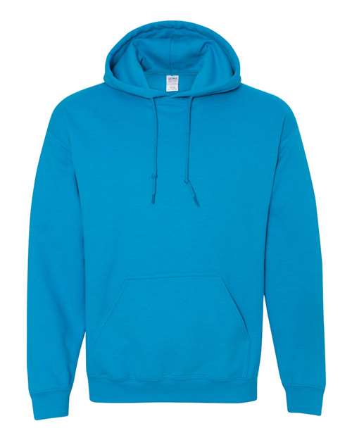 GILDAN® HEAVYWEIGHT BLEND ADULT HOODED SWEAT With Logo Sapphire