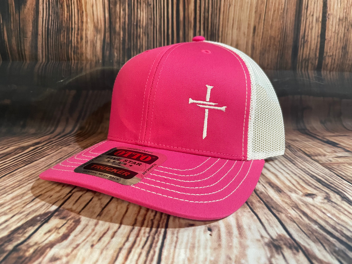 3 Nail Cross hat