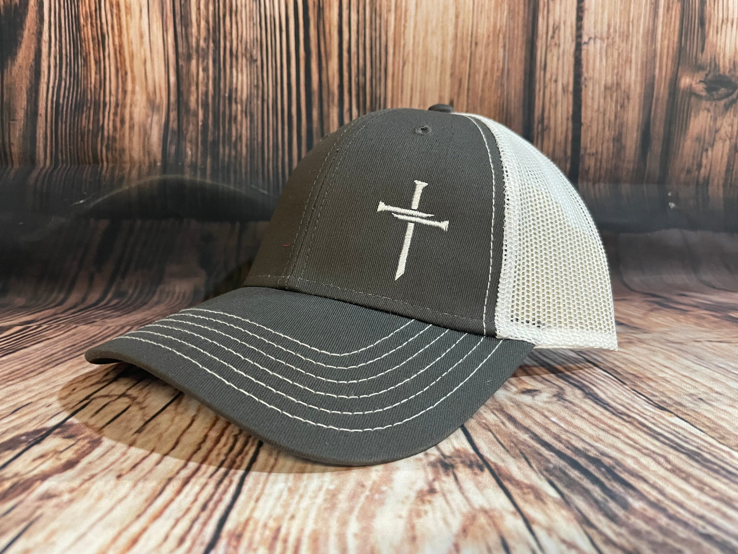3 Nail Cross hat