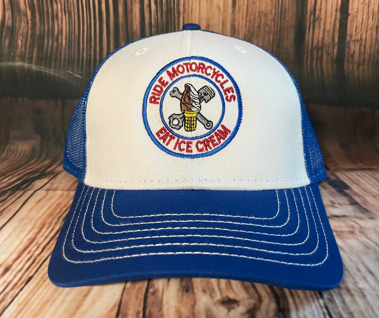 Ride Motorcycles Eat Ice Cream Hat