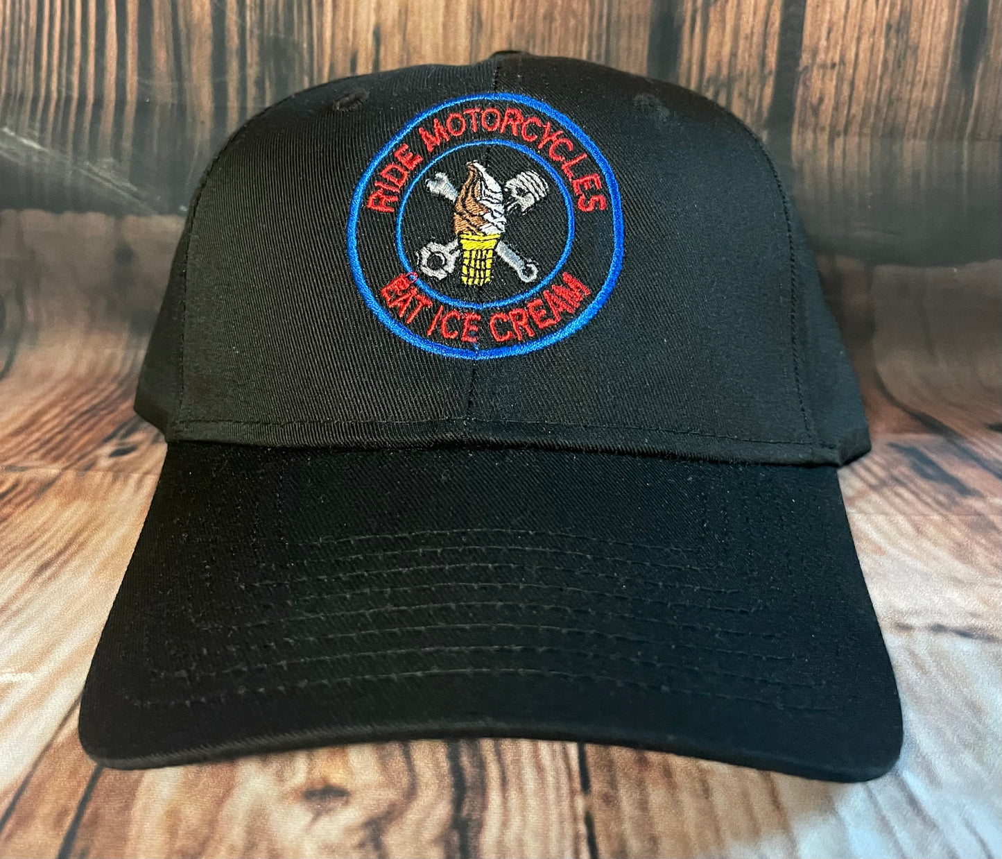 Ride Motorcycles Eat Ice Cream Hat