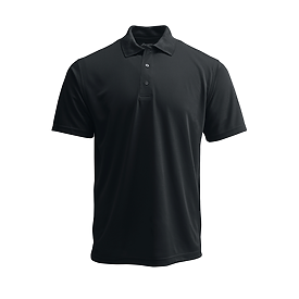Black Performance Polo
