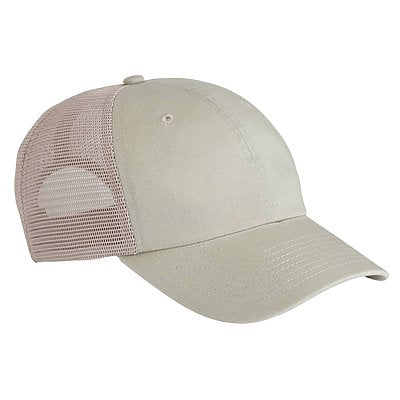 Stone Unstructured Trucker Hat