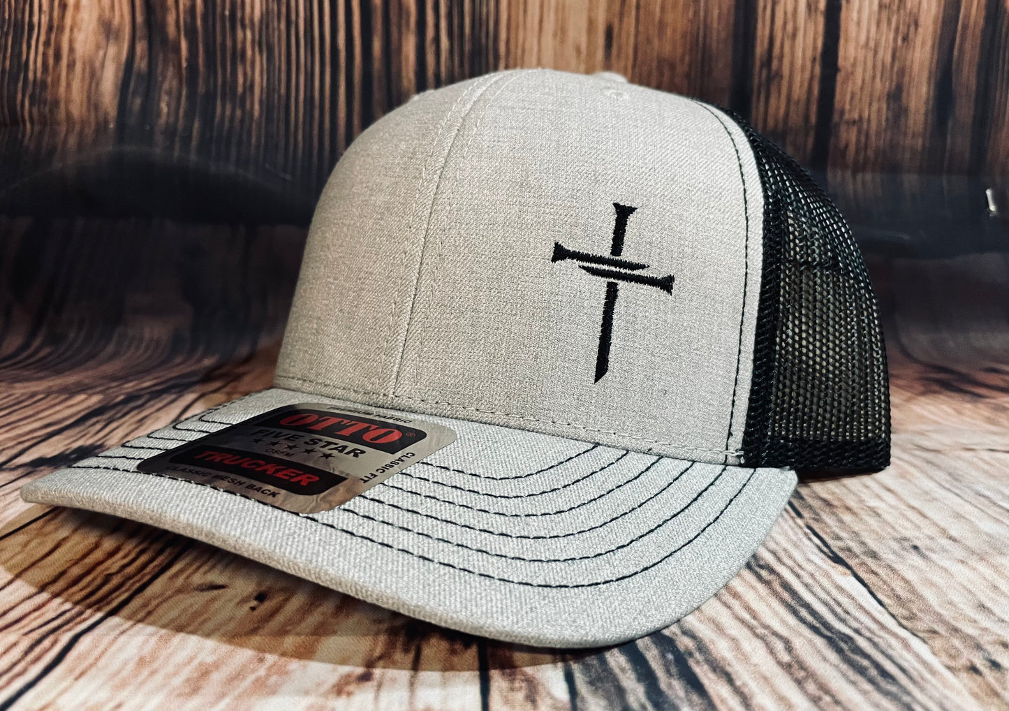 3 Nail Cross hat
