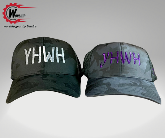 YHWH Hat (Chose Font and Thread Color)
