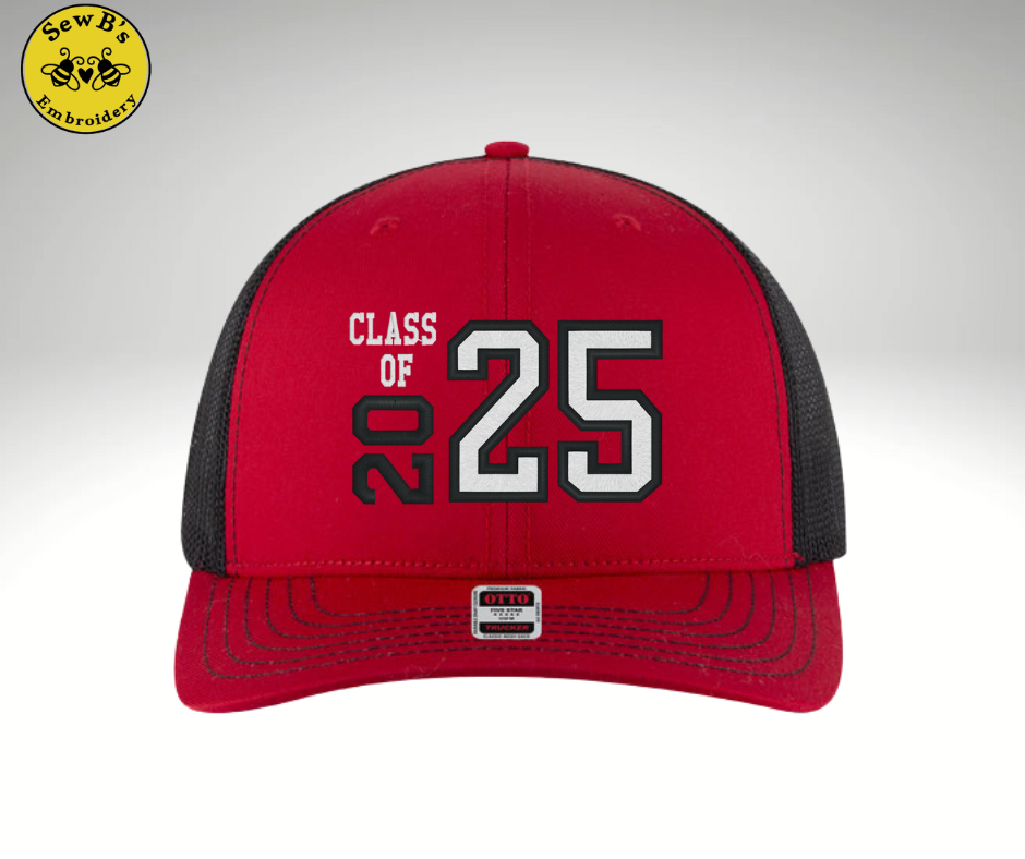 Class of 25 hat Red/Black