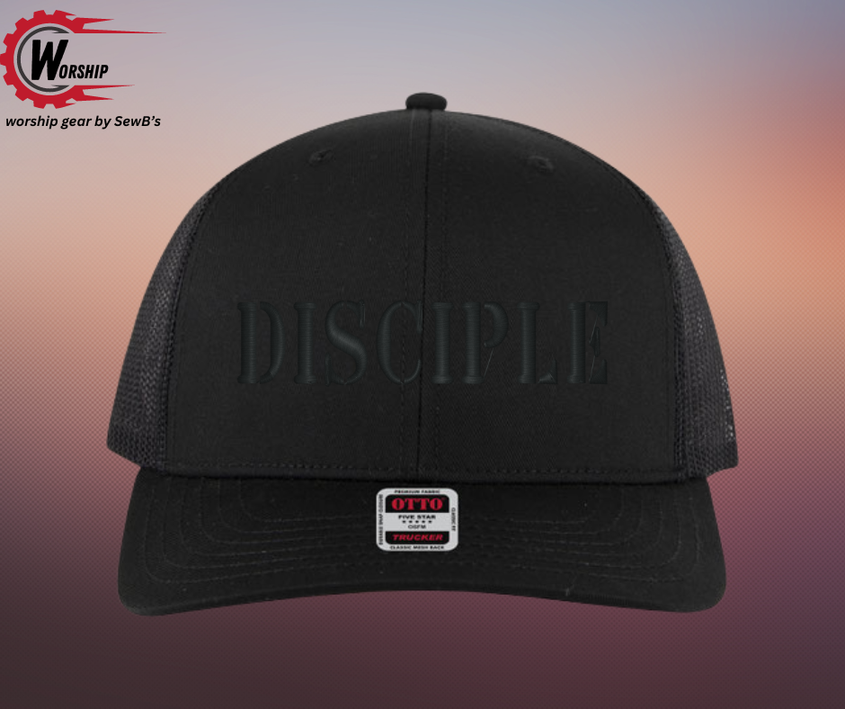 DISCIPLE Embroidered Trucker Hats