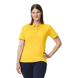 Ladies Embroidered Polo Daisy