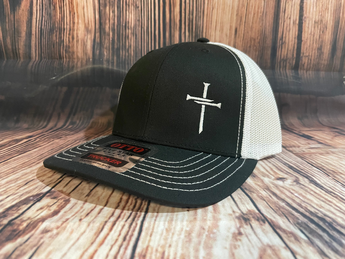 3 Nail Cross hat