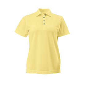 Butter Yellow Ladies Performance Polo